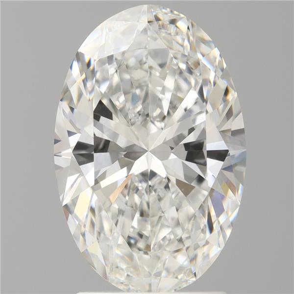2.60 ct. oval Lab Grown Diamond front image