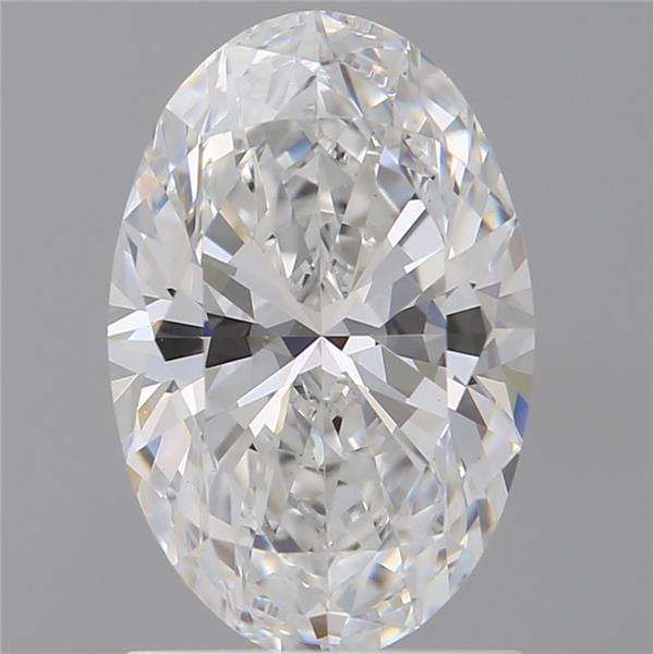 1.56 ct. oval Lab Grown Diamond front image