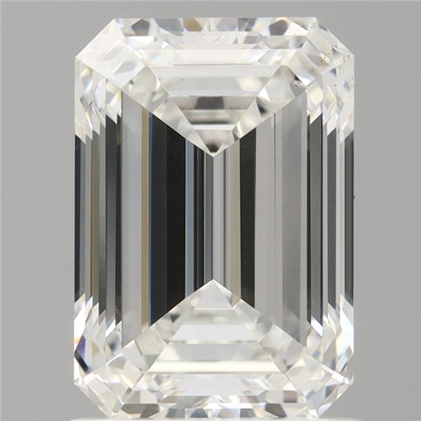 1.60 ct. emerald Lab Grown Diamond front image