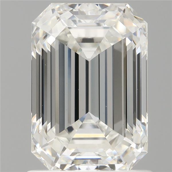 1.52 ct. emerald Lab Grown Diamond front image