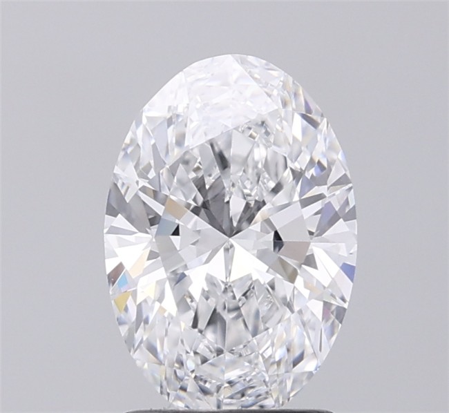1.52 ct. oval Lab Grown Diamond front image