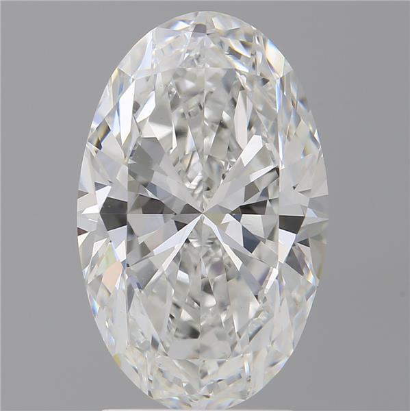3.10 ct. oval Lab Grown Diamond front image