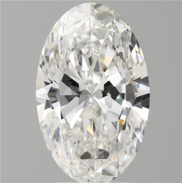 3.50 ct. oval Lab Grown Diamond front image