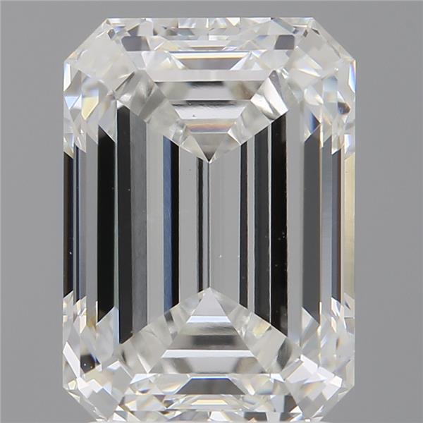 3.04 ct. emerald Lab Grown Diamond front image