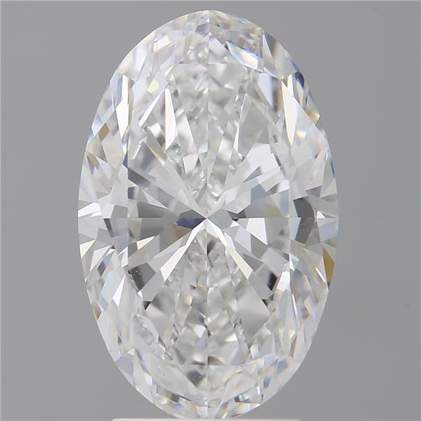 3.55 ct. oval Lab Grown Diamond front image