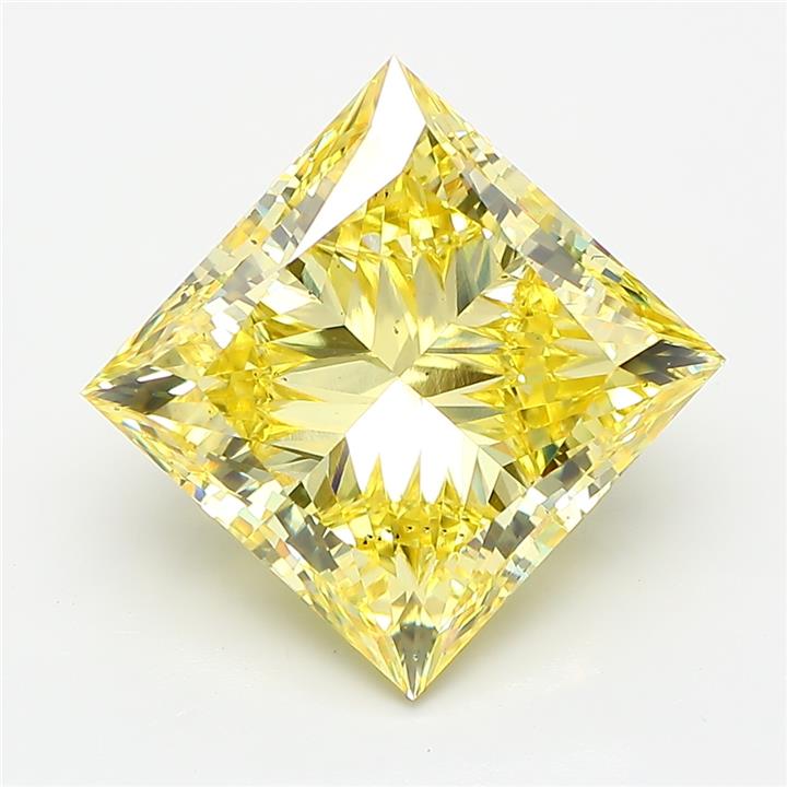 8.06 ct. princess Lab Grown Diamond front image