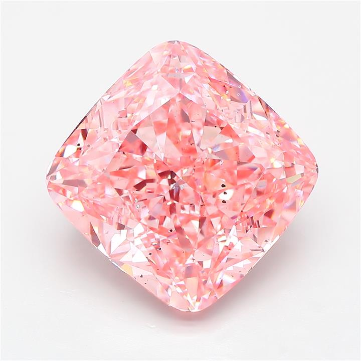15.06 ct. cushion Lab Grown Diamond front image