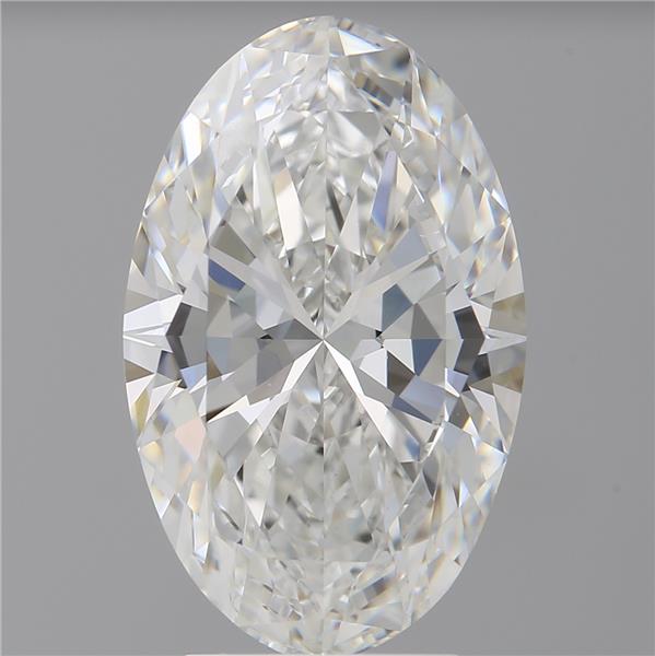 4.08 ct. oval Lab Grown Diamond front image