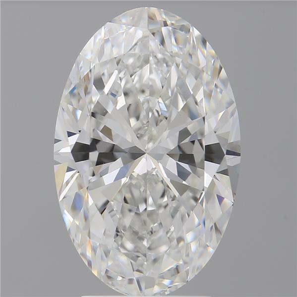 4.02 ct. oval Lab Grown Diamond front image