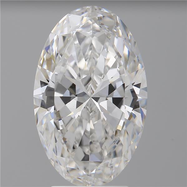 4.04 ct. oval Lab Grown Diamond front image