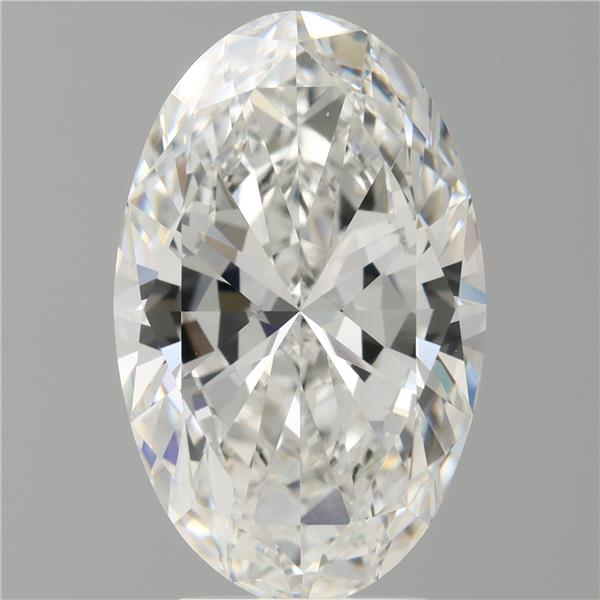 4.02 ct. oval Lab Grown Diamond front image