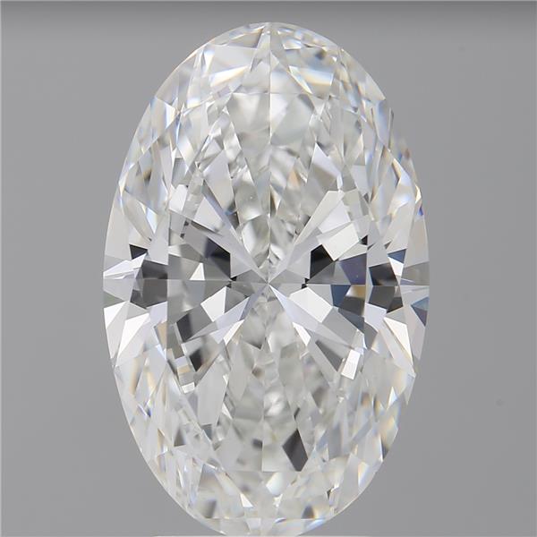 4.08 ct. oval Lab Grown Diamond front image