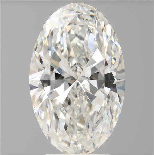 4.09 ct. oval Lab Grown Diamond front image