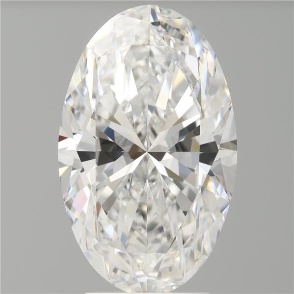 4.08 ct. oval Lab Grown Diamond front image
