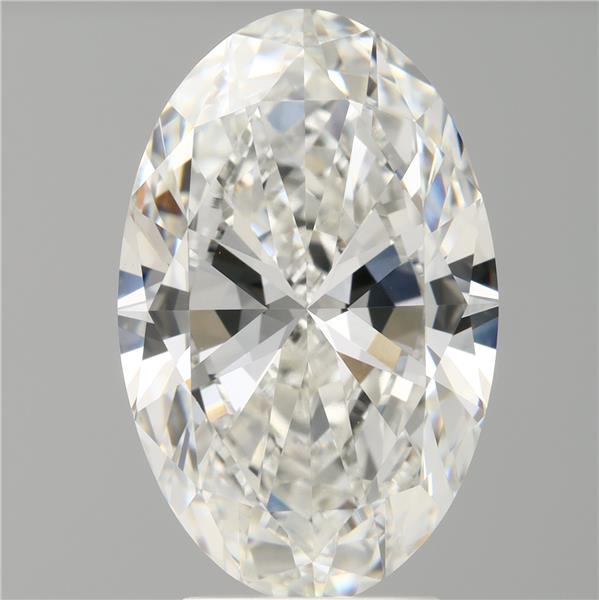 4.02 ct. oval Lab Grown Diamond front image