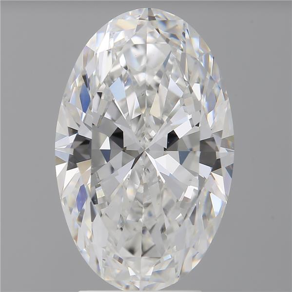 4.02 ct. oval Lab Grown Diamond front image