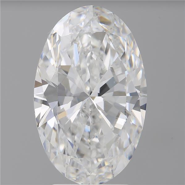 4.50 ct. oval Lab Grown Diamond front image