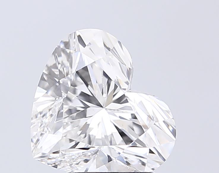 2.54 ct. heart Lab Grown Diamond front image