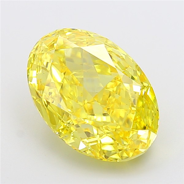 7.08 ct. oval Lab Grown Diamond front image