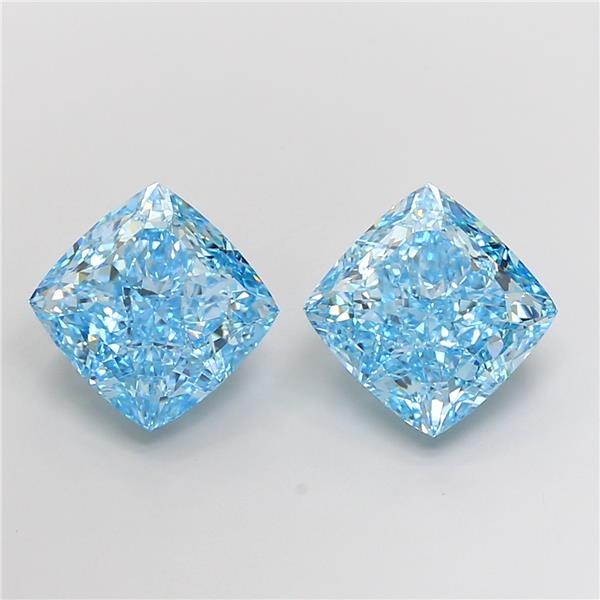 5.16 ct. cushion Lab Grown Diamond front image