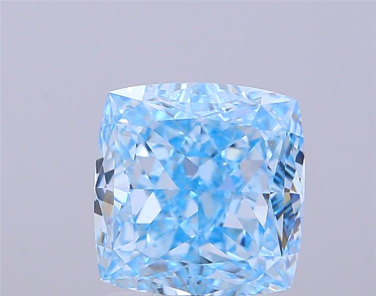 3.78 ct. cushion Lab Grown Diamond front image