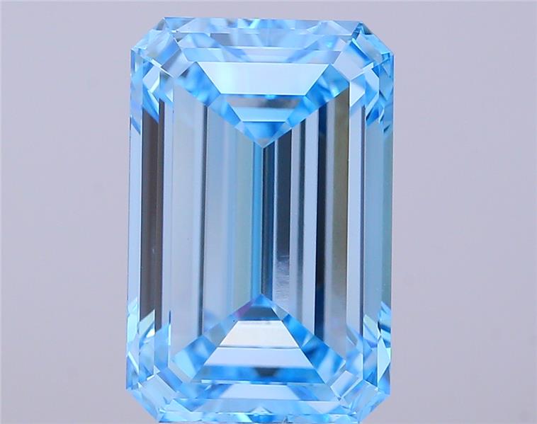 7.08 ct. emerald Lab Grown Diamond front image