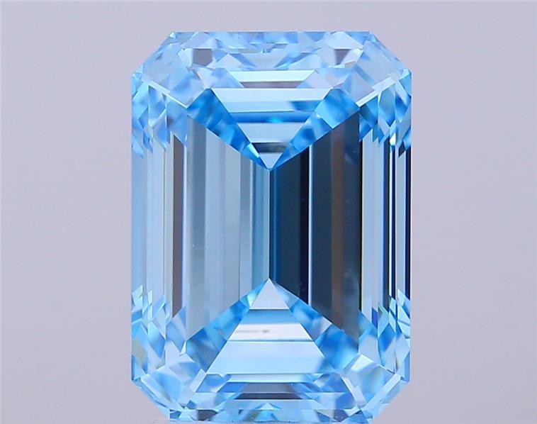 6.06 ct. emerald Lab Grown Diamond front image