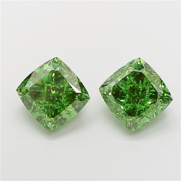 2.61 ct. cushion Lab Grown Diamond front image