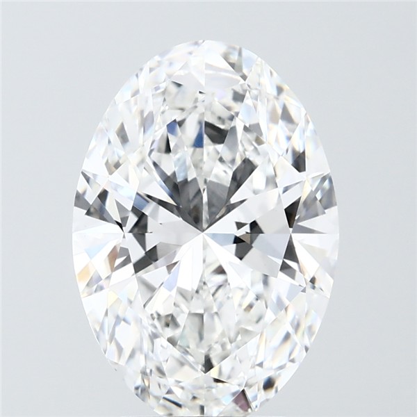 4.08 ct. oval Lab Grown Diamond front image