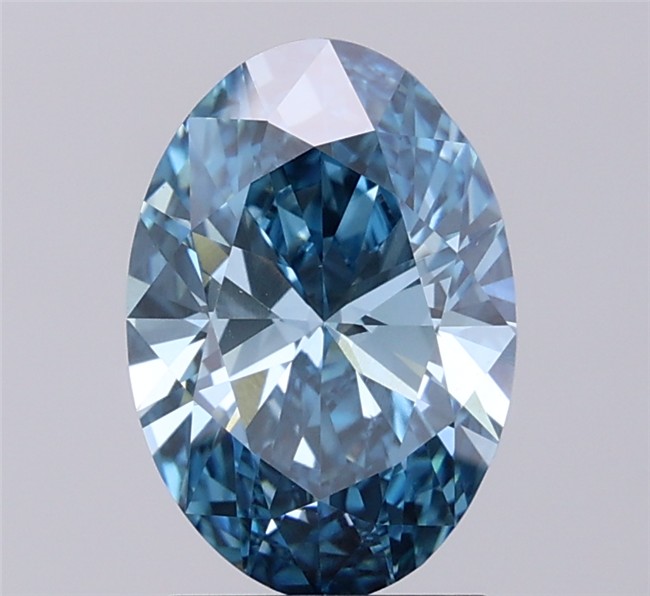 2.05 ct. oval Lab Grown Diamond front image