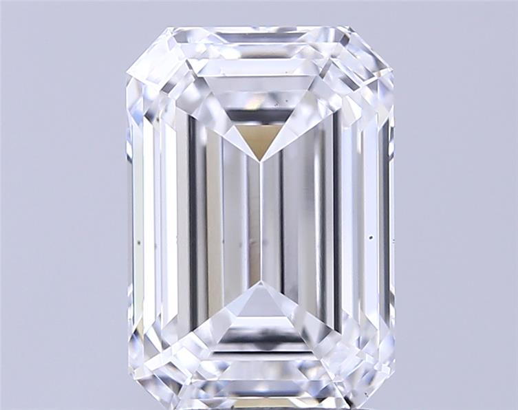3.02 ct. emerald Lab Grown Diamond front image