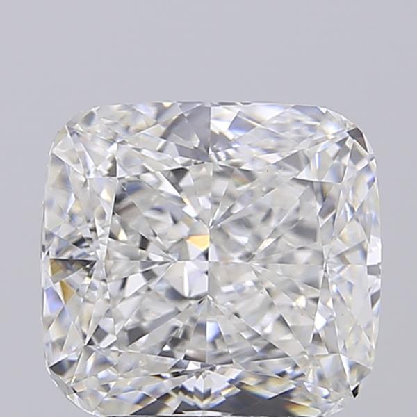 2.75 ct. cushion Lab Grown Diamond front image
