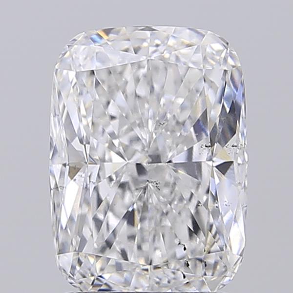 2.03 carat d VS2 EX Cut IGI cushion diamond