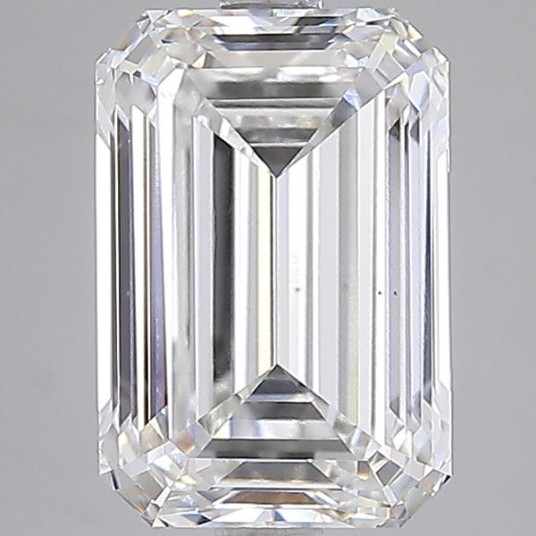 4.30 ct. emerald Lab Grown Diamond front image