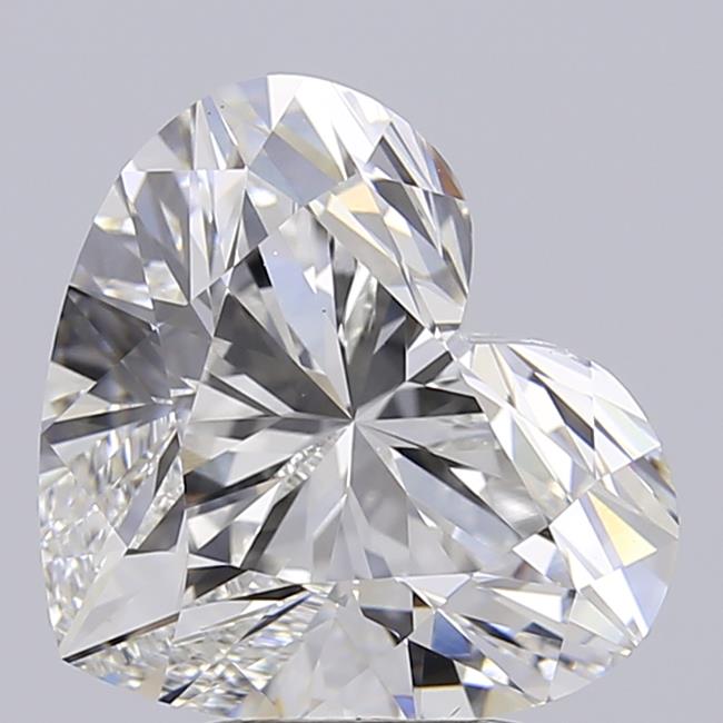5.05 ct. heart Lab Grown Diamond front image