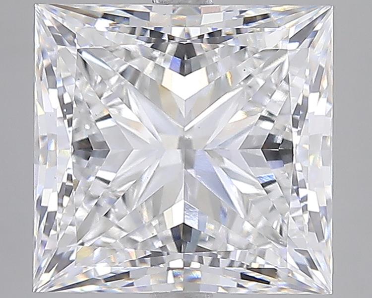 8.03 ct. princess Lab Grown Diamond front image