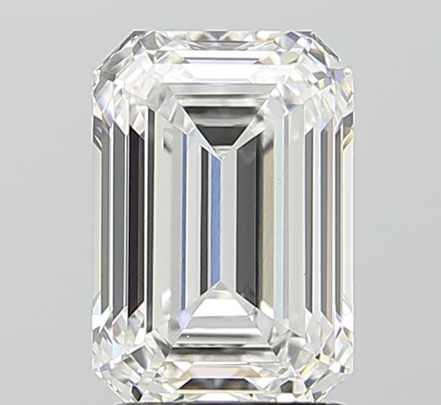 2.55 ct. emerald Lab Grown Diamond front image
