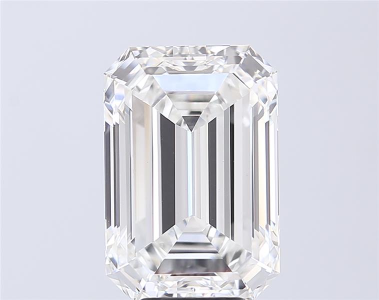 7.07 ct. emerald Lab Grown Diamond front image