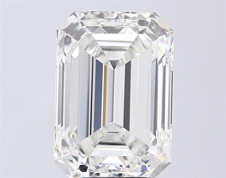 6.04 ct. emerald Lab Grown Diamond front image