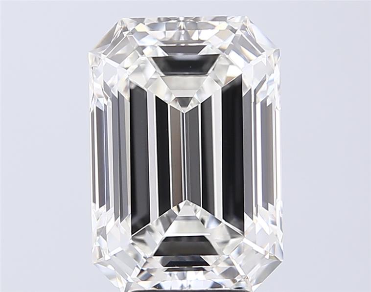 6.08 ct. emerald Lab Grown Diamond front image