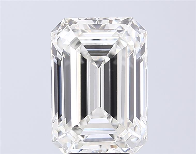5.03 ct. emerald Lab Grown Diamond front image