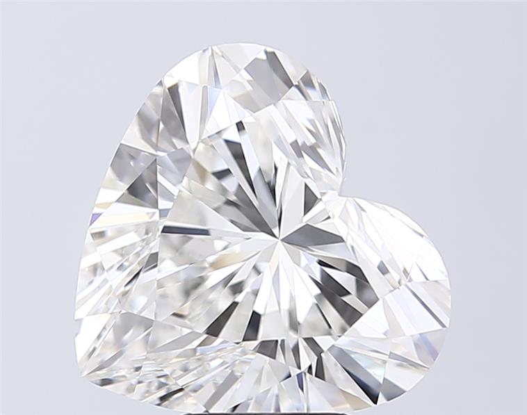 6.07 ct. heart Lab Grown Diamond front image