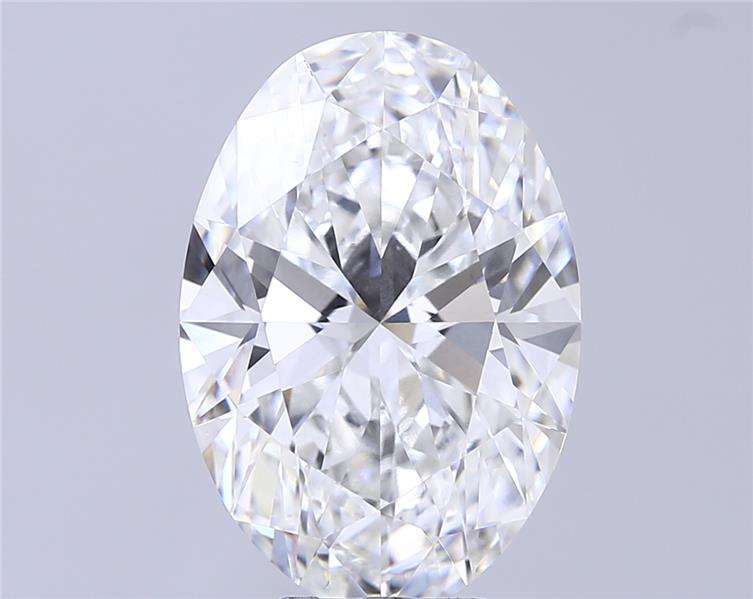 8.03 ct. oval Lab Grown Diamond front image