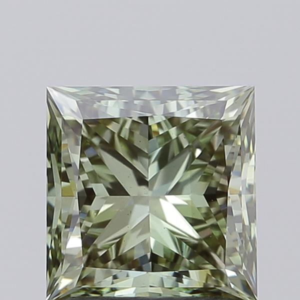 1.91 ct. princess Lab Grown Diamond front image