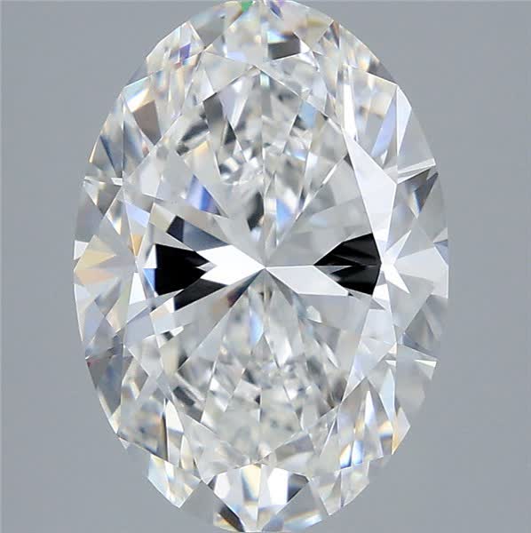 4.03 ct. oval Lab Grown Diamond front image
