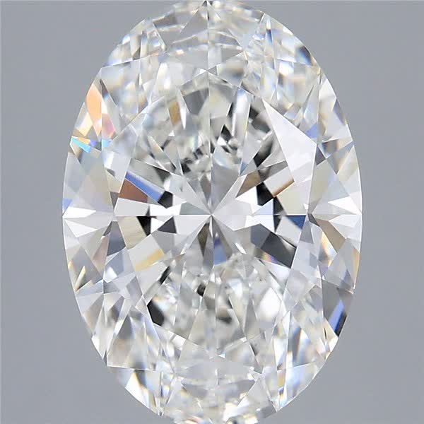 4.01 ct. oval Lab Grown Diamond front image