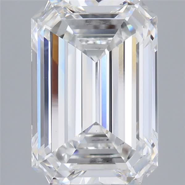 4.05 ct. emerald Lab Grown Diamond front image