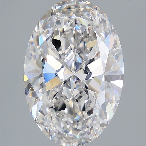 4.01 ct. oval Lab Grown Diamond front image