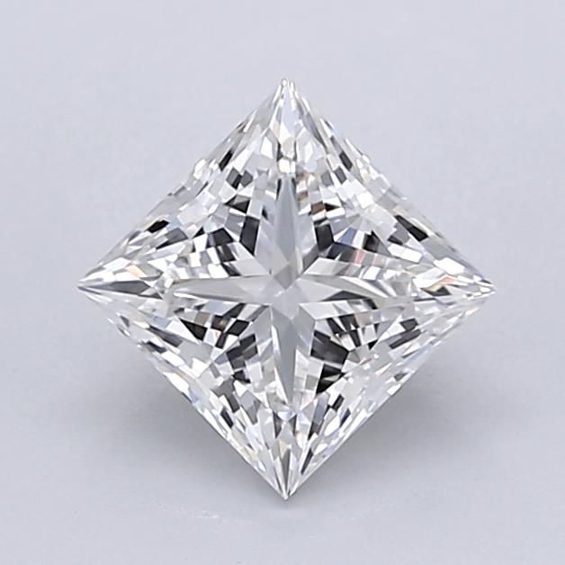 1.10 ct. princess Lab Grown Diamond front image
