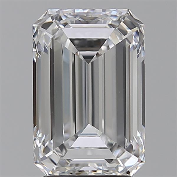 3.02 ct. emerald Lab Grown Diamond front image
